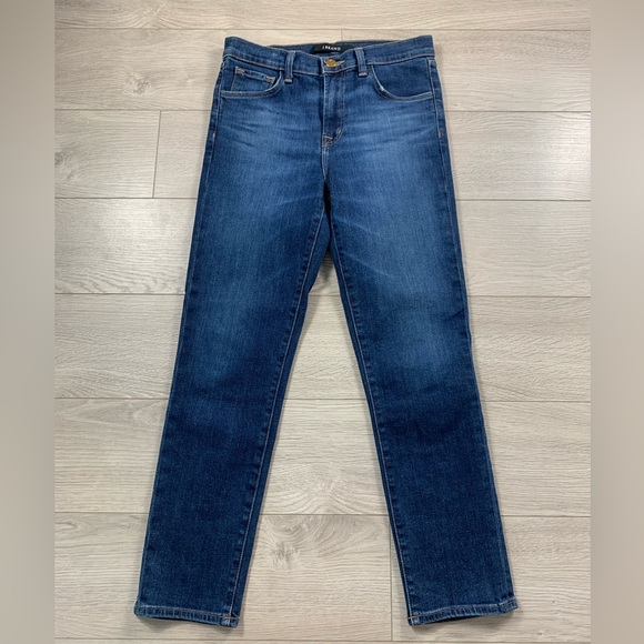 J Brand Ruby High Rise Cigarette Jeans in Arcade - Picture 3 of 14